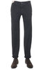1ST603 40640 935 Textured Stretch Cotton Slim Fit - Charcoal Grey Thumbnail