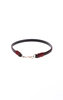 Easy Leather Bracelet - Dark Brown Thumbnail