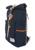 Link Roll Top Backpack - Navy Thumbnail