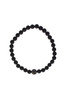 Stretch Bracelet - Black Matte Onyx/Black Disc Thumbnail