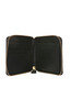Leather Zip Wallet - Black Thumbnail