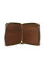 Leather Zip Wallet - Camel Thumbnail