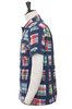 Patchwork Vacation Shirt - Navy Madras Thumbnail