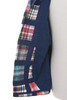 Patchwork Vacation Shirt - Navy Madras Thumbnail