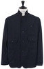 Mercantile Work Jacket Wool Uniform Serge - Dark Navy Thumbnail