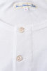206 Good Originals Organic Cotton Long Sleeve Henley - White Thumbnail