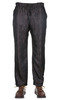 Reversible Damask Jacquard Easy Pant - Brown Thumbnail