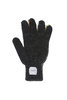 Ragg Wool Glove Deerskin Palm - Black Melange Thumbnail