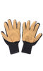 Ragg Wool Glove Deerskin Palm - Black Melange Thumbnail