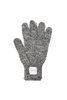 Ragg Wool Glove Deerskin Palm - Charcoal Melange Thumbnail