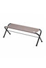 Folding Bench - Grey Thumbnail