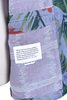Loiter Jacket Polyester Big Floral Print - Light Blue Thumbnail