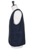 Royal Traveller Vest Crinkle Linen/Cotton - Navy Thumbnail