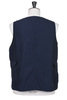 Royal Traveller Vest Crinkle Linen/Cotton - Navy Thumbnail