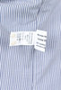 Animal Stripe Shirt Merino Wool - Navy Thumbnail