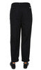 Flat Front Tapered Trouser Twill - Black Thumbnail