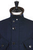 Military Half Coat Type B Wool Flannel - Navy Thumbnail