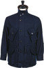 Military Half Coat Type B Wool Flannel - Navy Thumbnail