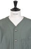 Engineer Jacket Cotton Reverse Sateen - Olive Thumbnail