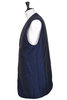 Reversible Padded Coat Liner Vest - Navy Thumbnail