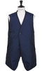 Reversible Padded Coat Liner Vest - Navy Thumbnail