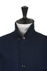 Italian Jail Jacket Wool Flannel - Navy Solid Thumbnail