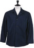 Italian Jail Jacket Wool Flannel - Navy Solid Thumbnail