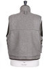 Mossy Fishing Vest Wool Flannel - Beige Melange Thumbnail
