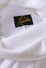 Needles Turtle Neck L/Sleeve Tee Poly Jersey - White Thumbnail