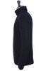 Roll Neck Merino Wool Ribbed Sweater - Navy Blue Thumbnail