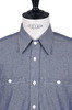 USN Chambray Shirt - Dark Indigo Thumbnail