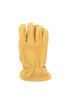 Gold Buckskin Leather Lined Gloves - 95237 Thumbnail