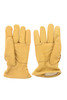 Gold Buckskin Leather Lined Gloves - 95237 Thumbnail