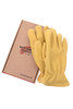 95233 Gold Buckskin Leather Unlined Gloves  Thumbnail