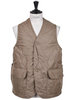 Garden Tough Vest Quilt - Dark Khaki Thumbnail