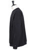 Recycled Cotton Crewneck Sweat - Black Thumbnail