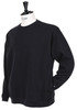 Recycled Cotton Crewneck Sweat - Black Thumbnail