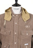 Mercantile Fisherman Over Shirt Jacket  14W Corduroy - Khaki Thumbnail