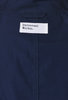 Patched Fine Twill Bakers Jacket - Navy Thumbnail
