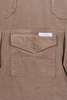 Cagoule K Shirt Corduroy - Khaki Thumbnail