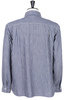 Asymmetric Pocket Work Shirt - Navy Stripe Thumbnail