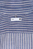 Asymmetric Pocket Work Shirt - Navy Stripe Thumbnail