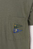 20/-Jersey PENNANT Tee (3 FLAGS) - Khaki Thumbnail