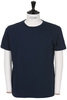 Rolled Short Sleeved Tee - Navy Thumbnail