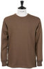 Cotton Crewneck Thermal - Brown Thumbnail