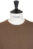 Cotton Crewneck Thermal - Brown Thumbnail