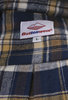 Lumber Jack Pullover Shirt Heavyweight Flannel - Navy Plaid Thumbnail