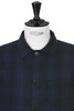 Bakers Overshirt Recycled Lopez Check - Navy Thumbnail