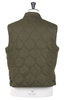 Quilted Cotton Vest - Olive Thumbnail
