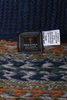 Fair Isle III Knit Zip Cardigan - Dark Real Indigo Thumbnail